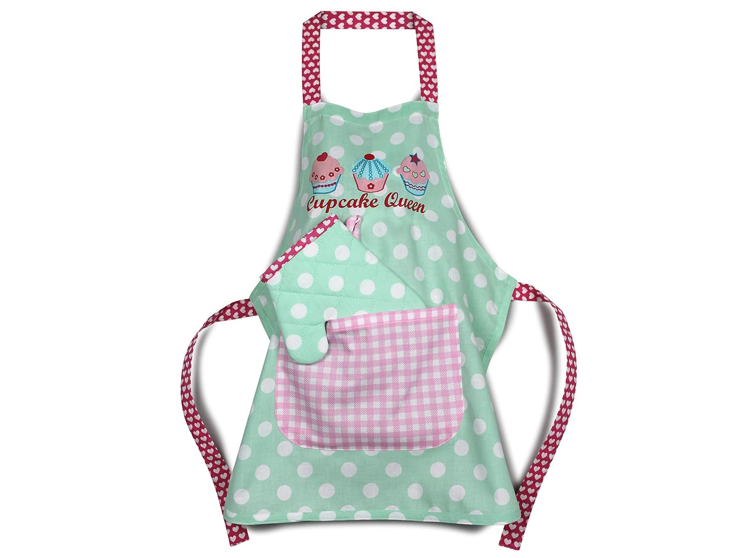 Grembiulino Kinder-Küchenschürze – 39x50 Cm, Baumwolle, Personalisierbar, Made In Italy