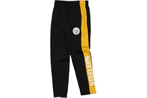Outerstuff NFL Youth Boys (8-20) Side Stripe Slim Fit Performance Pant, Team Variation
