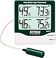 Extech 445713 Big Digit Indoor/Outdoor Hygro-Thermometer