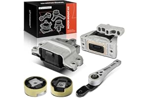 A-Premium 5PCS Engine Motor Mount and Transmission Mount and Torque Strut Mount Kit Compatible with Volkswagen Jetta 2006-200
