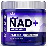 PURE HEALTH MAX PHM NAD Resveratrol Supplement - NAD+ Liposomal Supplements for Men and Women | NMN &amp; NMNH Alternative | 90 Capsules, 1 Months Supply
