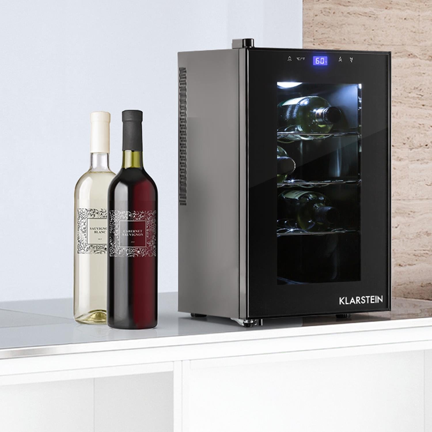 Fassungsvolumen eines Weinkühlschranks