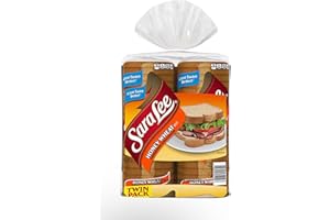 GENERIC Sara Lee Honey Wheat Sandwich Bread, 20 Oz No High NO fructose Corn Syrup, No Artificial Colors and NO Artificial Flavors (2 Pack)