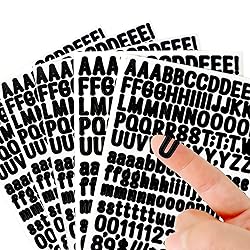 4680 Letter Stickers 30 Sheets Alphabet Stickers