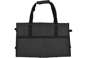 24 Inch Monitor Carrying Case, Universal 24 in Padded Velvet Lining Monitor Travel Bag with Front Storage Pockets, Shoulder S