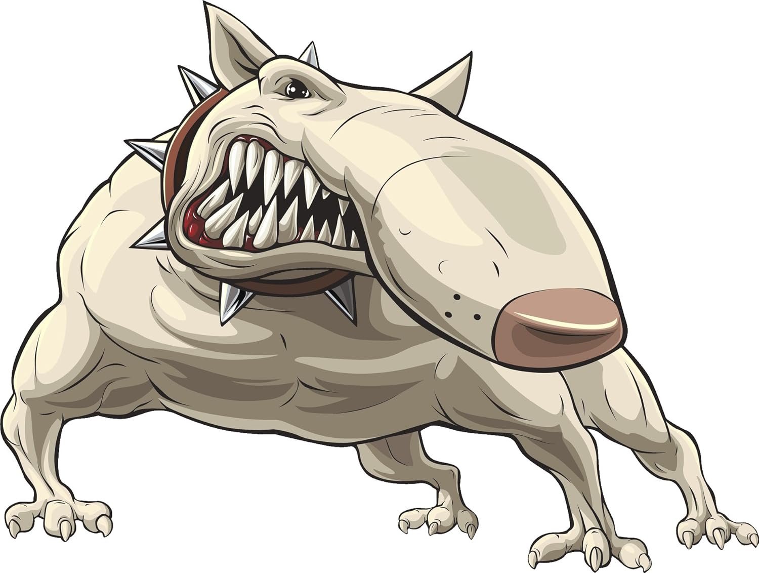 vicious bull terrier