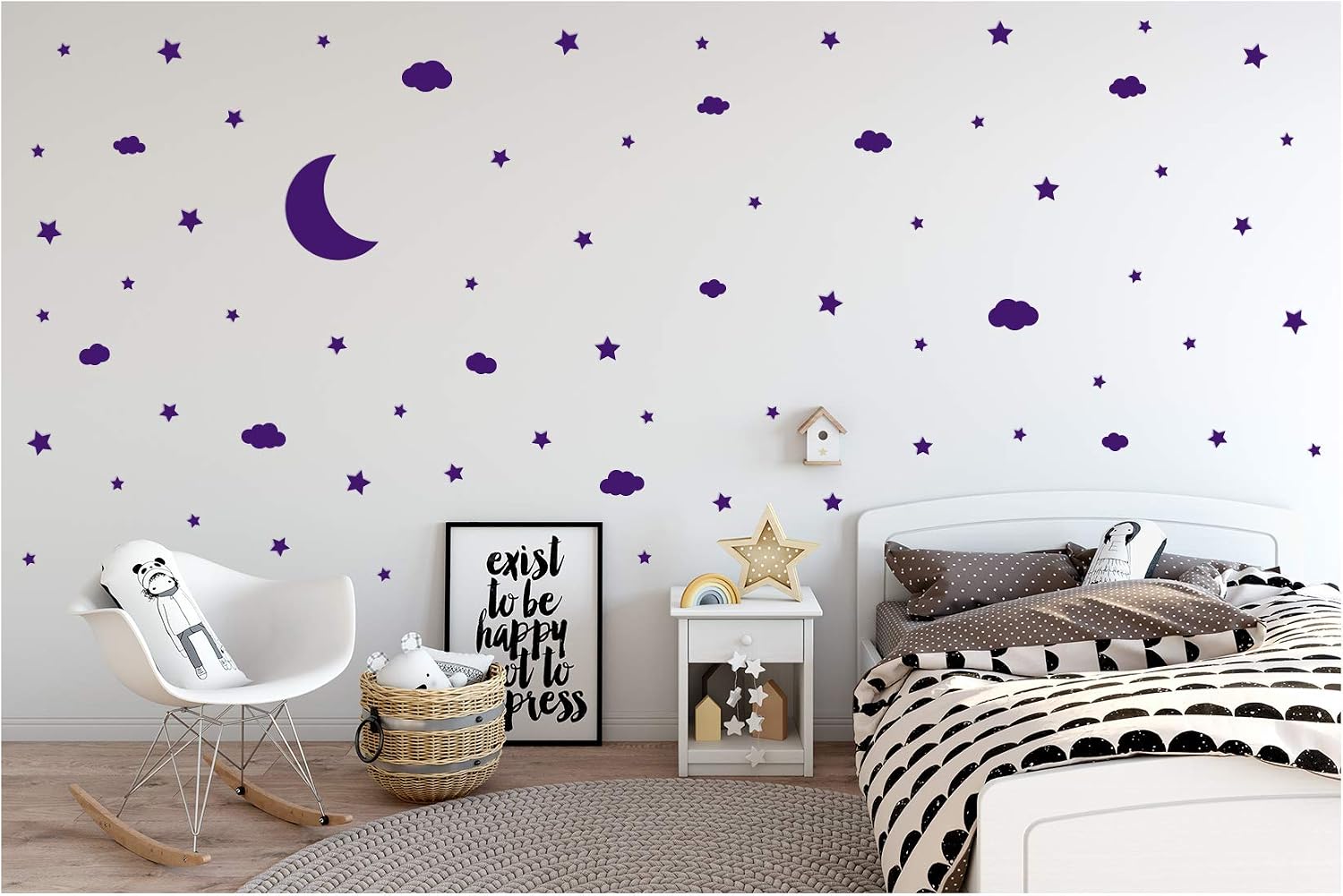 StickerDeen, Purple, Large