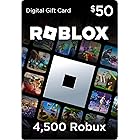 Roblox Digital Gift Code for 4,500 Robux [Redeem Worldwide - Includes Exclusive Virtual Item] [Online Game Code]