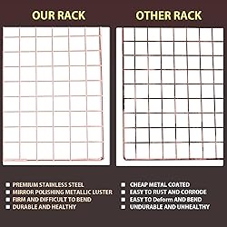 BRIOUT Cooling Rack for Baking, 16x10 Inches Baking