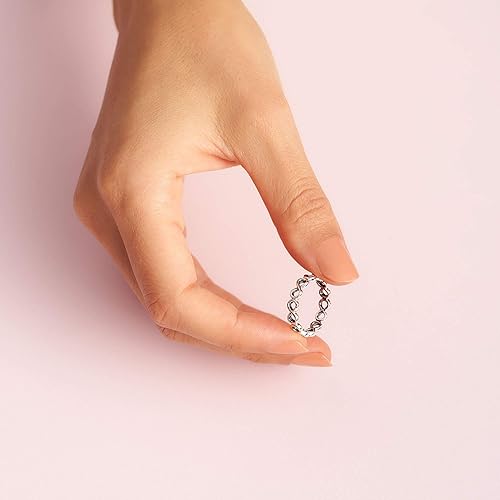 Pandora Simple Infinity Band Ring Sterling Silver Ring for Women