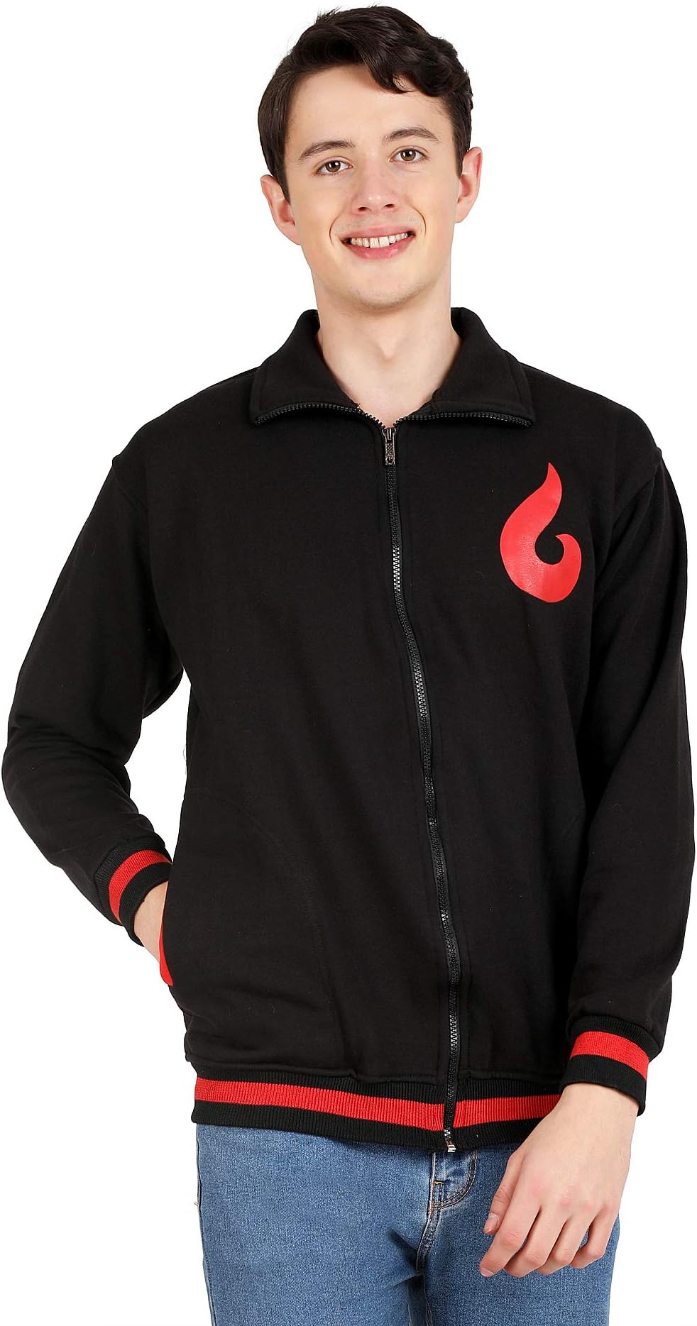 Boruto Premium Cotton Zipper Hooded Sweatshirt