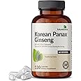 Futurebiotics Korean Panax Ginseng Energy, Memory & Brain Health Support, Non-GMO, 120 Capsules