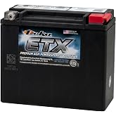 Deka Power Sports ETX20L Battery | Powersports replacement battery for motorcycles, ATVs, and outdoor vehicles, designed for reliable starting performance