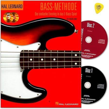 Bass Methode Der Einfache Einstieg In Das E Bass Spiel Von Ed Friedland 200 Songs Riffs Beispiele Und Ubungen Lehrmaterial Mit 2 Cds Und Dunlop Plek Amazon De Musikinstrumente