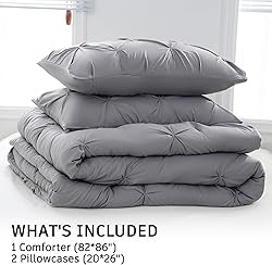 DOWNCOOL Full Size Comforter Sets - 3 Pieces Cute