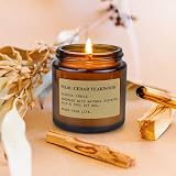 YINUO LIGHT 6 Pack Candles Gifts Set Amber Fig Rose Mint 7.7 oz Each view 3