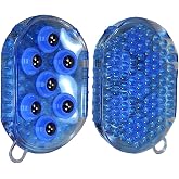Tough 1 Rubber Jelly Massage Mitt Blue