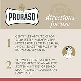 Proraso Shaving Cream Tube 150ml Sandalwood Shea Italy Red view 3