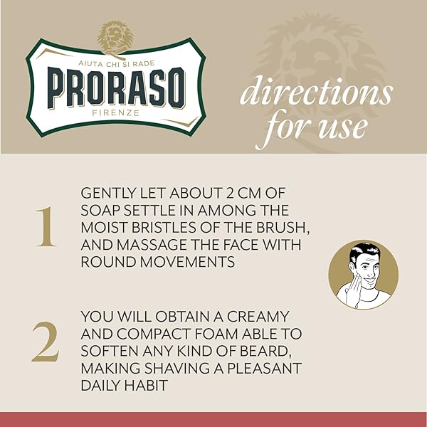 PRORASO NOURISHING SHAVING CREAM FOR MEN