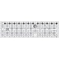 Creative Grids Quick Trim Ruler 3-1/2in X 12-1/2in Rectangle - CGRMT1