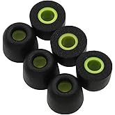 ALXCD Ear Tips for Jaybird X3 X2 X Earphone, Medium Size 3 Pairs Soft Noise-Isolation Memory Foam Replacement Earbuds, Fit for Jaybird X3 X2 X Earphone Bluebud Foam Tip