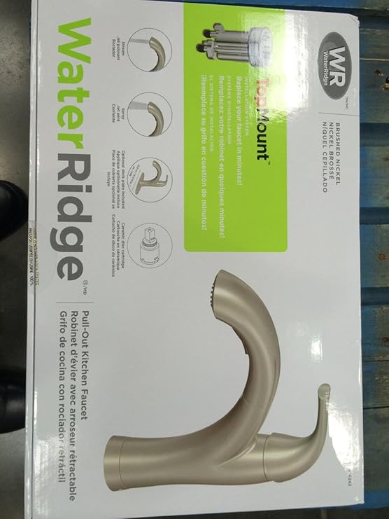 Water Ridge Pull Out Kitchen Faucet Amazon Com