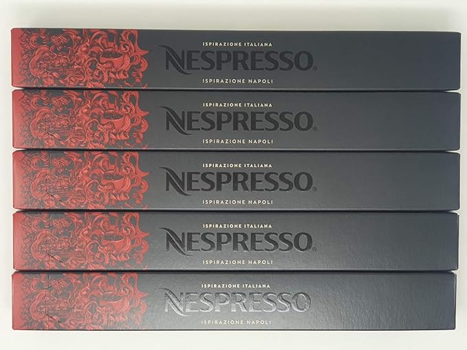 Amazon Nespresso Ispirazione Italiana Napoli 1 Package 50 Capules ネスプレッソispirazione Italiana Napoli 1パッケージ 50カプセル 5x10 ネスプレッソカプセルコーヒーカプセル 並行輸入品 Nespresso ネスプレッソ カフェポッド コーヒーカプセル 通販
