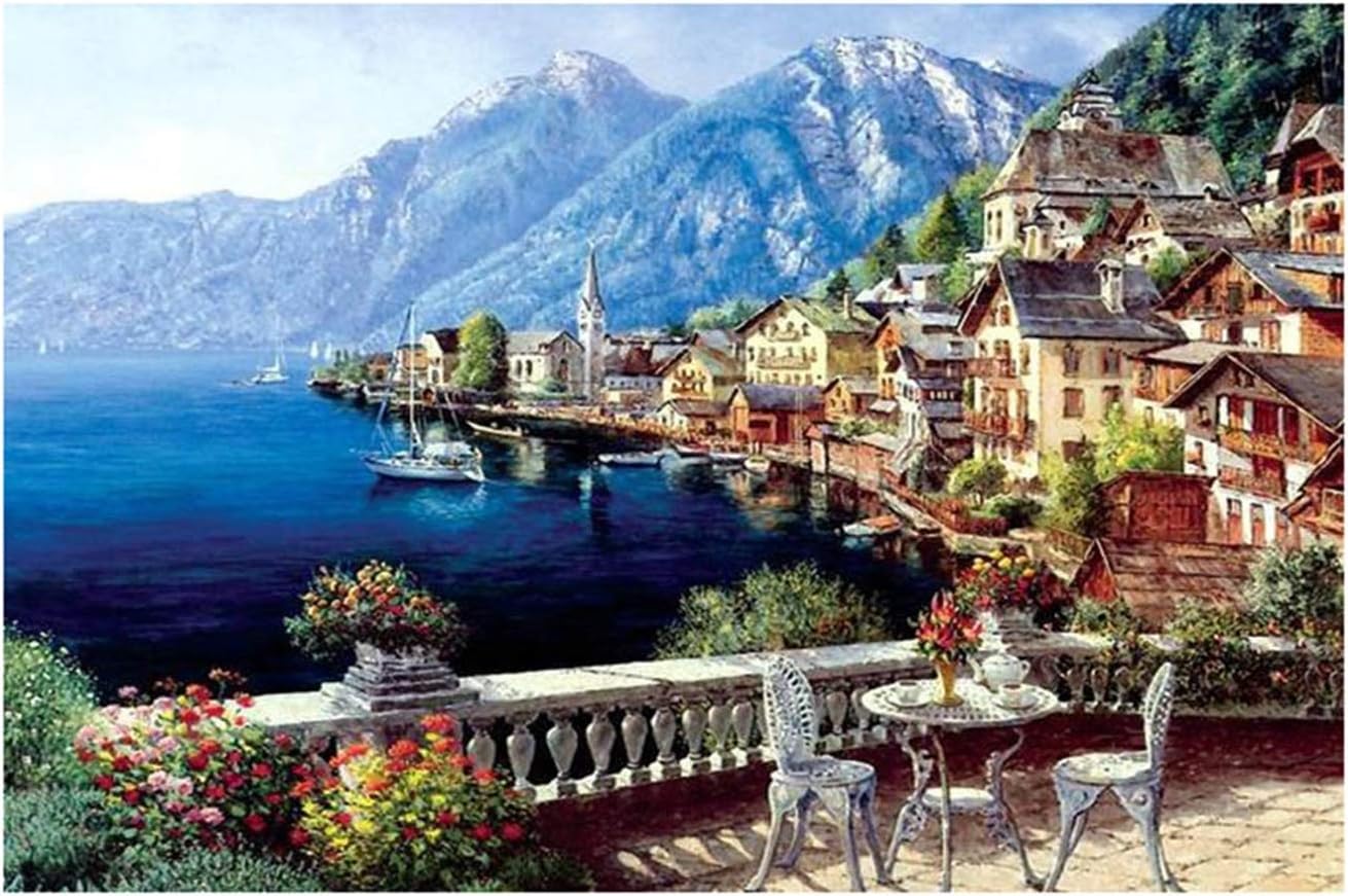 1000 Pieces Adult Puzzles Placemat Famous Landmarks Big Puzzle Game Toys Personalized Gift