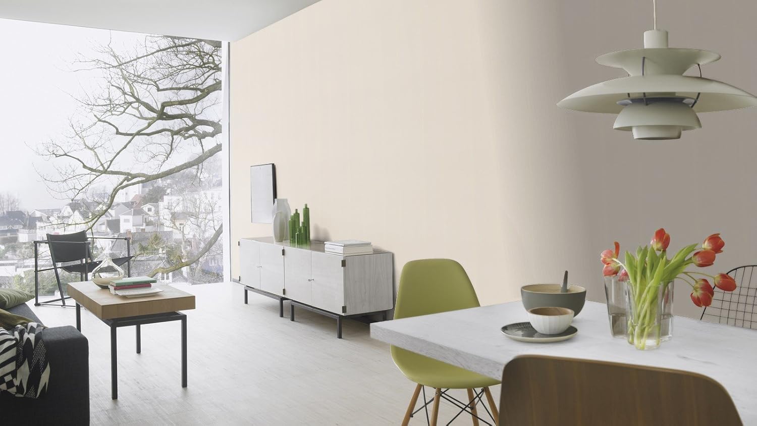 Rasch 607789 Non-Woven Wallpaper, Plain Beige, 0.53 m x 10.05 m - Image 4