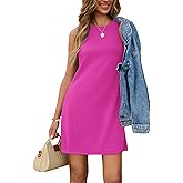 SAMPEEL Dresses for Women 2025 Casual Summer Sundresses Sleeveless Tank Dress Fashion Outfits
