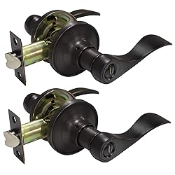 Gobrico 2 Pack Privacy Door Locks Levers for