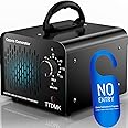 TTDMK Ozone Generator 15,000mg/h, Commercial Ozone Machine Odor Removal, High Capacity Ozone Machine, Home Ozone Generator for Car, Home, Smoke, Pet, etc (Black)