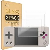 Mr.Shield Screen Protector compatible with Anbernic RG28XX [Tempered Glass] [3-PACK] [Japan Glass with 9H Hardness]