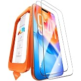 UltraGlass TOP 9H+ OptiArmor for iPhone 17 Pro Max Screen Protector [NO.1 Anti-Reflective &amp; Military Grade Shatterproof] Anti Glare Screen Protector 17 Pro Max Tempered Glass 17 ProMax AR, 2 Pack