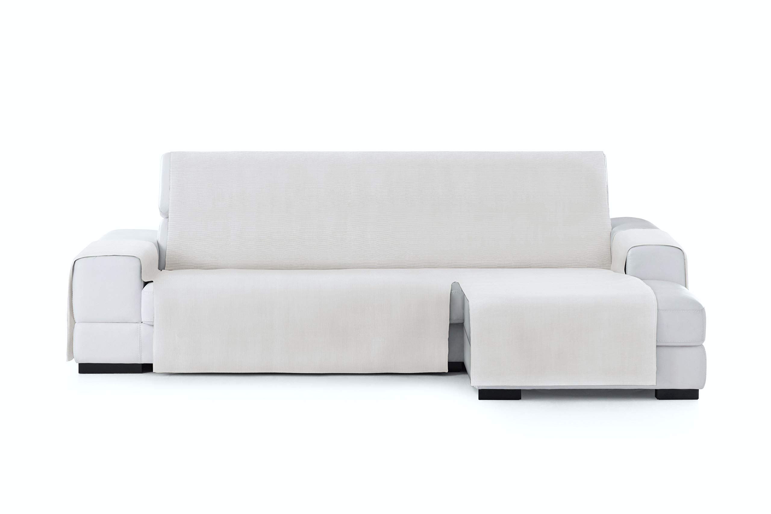 Eysa Cover, Cotton, White, 240cm Suitable for sofa sizes 250-300cm