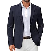 COOFANDY Men's Casual Blazer Slim Fit Two Buttons Sport Coat Lightweight Suit Jacket