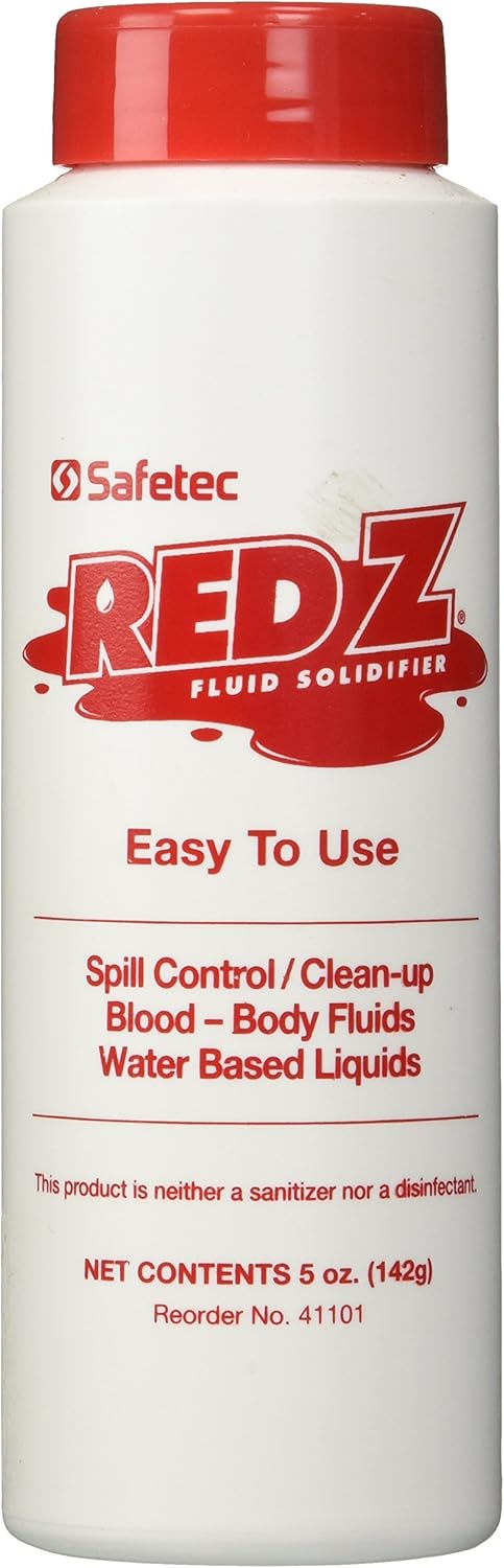 Red Z Spill Control Solidifier 5oz. Shaker Top Bottle: Health & Personal Care