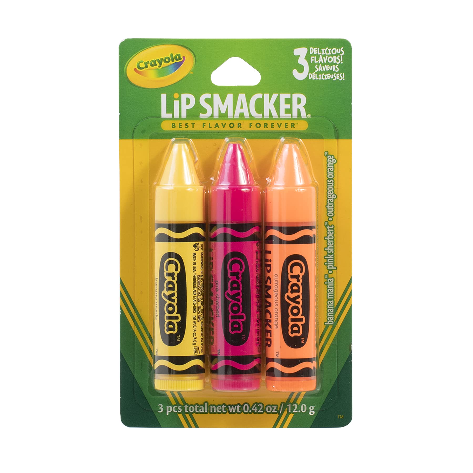 Lip Smacker Crayola Crayon Flavored Lip Balm