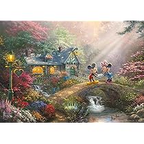 Schmidt Spiele Thomas Kinkade 59926, Disney, Beauty and