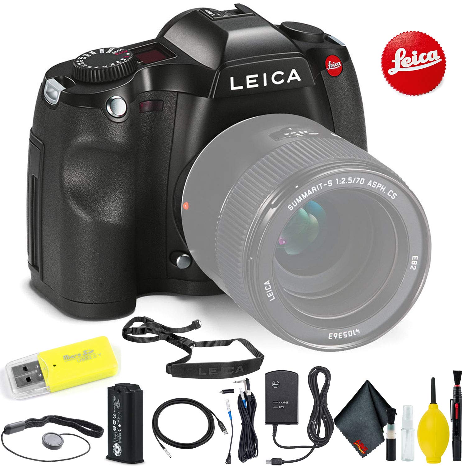 Leica S (TYP 006) DSLR Medium Format Camera (10803) Base Kit