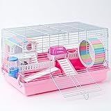 ROBUD Large Hamster Cage Gerbil Haven Habitat Small Animal Cage