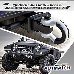 AUTMATCH D Ring Shackle 3/4" Shackles