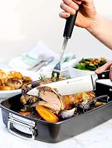 MasterClass Carving Fork with Soft Grip Handle 32 cm Stainless Steel view 5
