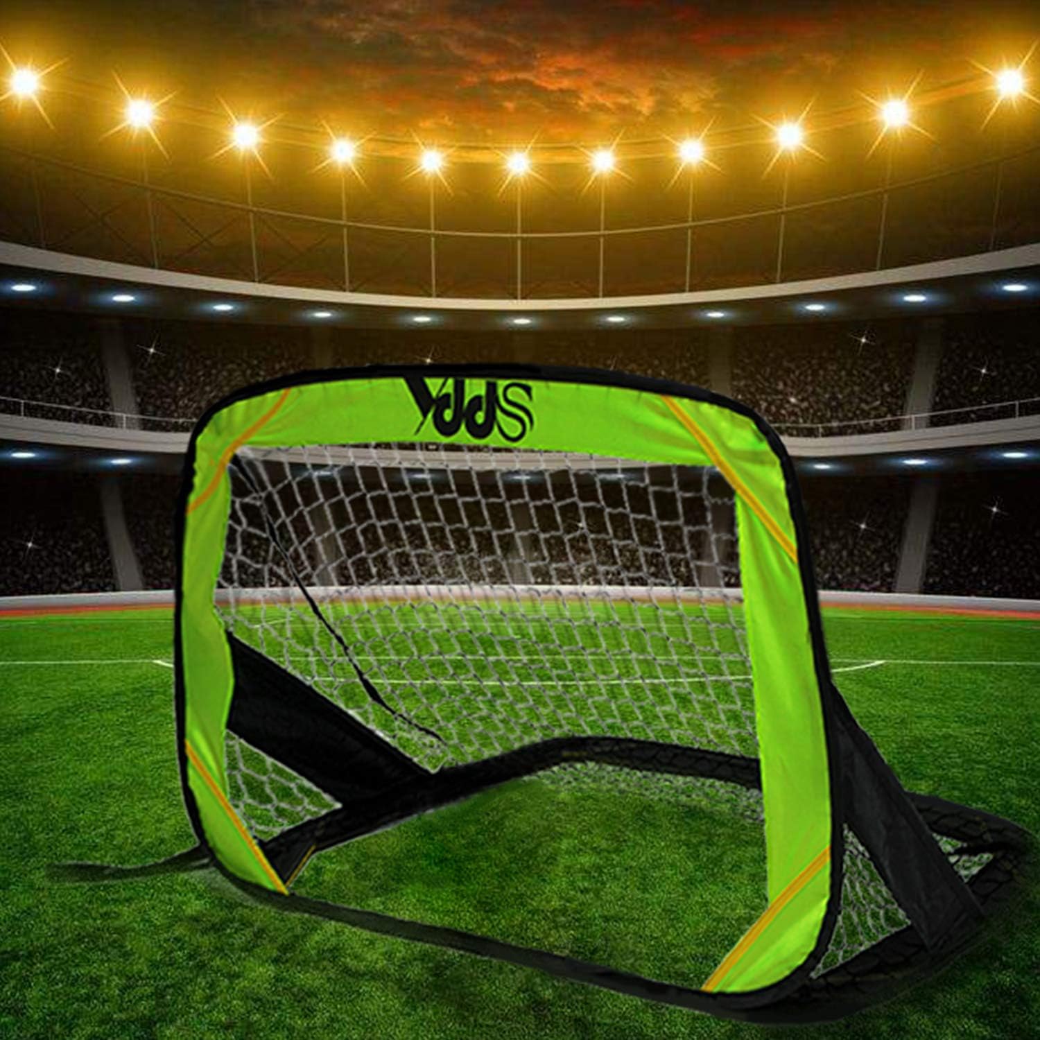 Soccer Goals Easy Pop Up Soccer Goal Nets for Kids and Adults Backyard Training and Practice with Carry Case and a Mesh Bag for Soccer Ball Storage (Not Included Soccer Ball), 2 Pack, 4Ft x 3Ft : Sports & Outdoors