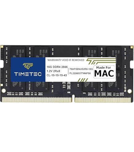 Timetec 32GB KIT(2x16GB) Compatible for Apple DDR4 2666MHz for Mid