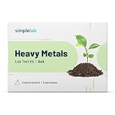 Heavy Metals in Soil Test by SimpleLab | Includes 9 compounds, Including Lead, Arsenic, and Copper, and Analysis by a Certified Laboratory | at Home Soil Lab Test | Collect Sample at Home