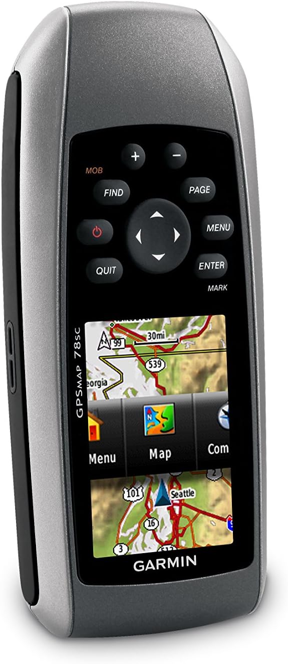 Garmin GPSMAP 78sc Waterproof Marine GPS and Chartplotter: Home Audio & Theater