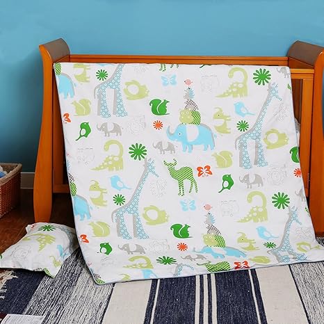 jungle cot sheet