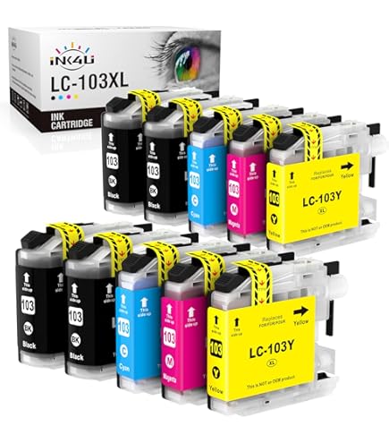 Cartucce Di Inchiostro Compatibili Ricambio Per LC103 LC103XL Da - Foto 4