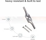 SUL Galvanised Cleat Hook 100mm Heavy Duty for Rope Cord Trailer Washing Line view 3